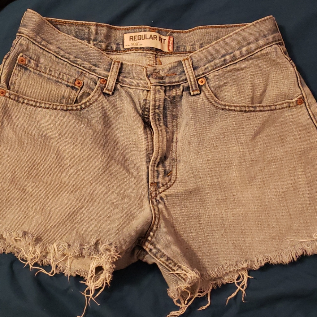 Levis 505 Custom Shorts Size 31